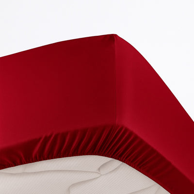 Premium Satin Fitted Bedsheet